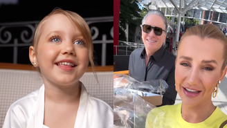 Filha de Roberto Justus ganha festa de 5 anos na escola