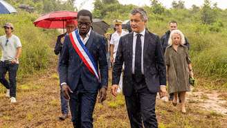 Gérald Darmanin visitou a Guiana Francesa no fim de semana