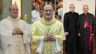 Padre Danilo Felix Franco está afastado de suas funções