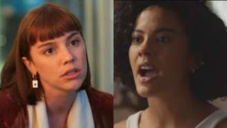 Solange (Alice Wegmann) e Fátima (Bella Campos) de Vale Tudo