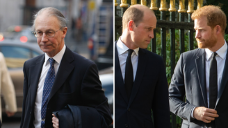 William e Harry ficam fora do testamento de mais de R$ 11 milhões de tio