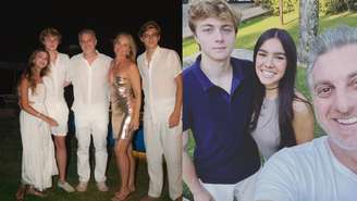 Luciano Huck comenta término de Benício com Duda Guerra