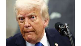 Presidente dos EUA, Donald Trump, na Casa Branca, em Washington