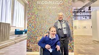 Rodrigo Salgado e Lélia Wanick Salgado apresentam 'Rodrigo, une vie d’artiste' a partir desta terça-feira, 27 de maio, na igreja do Sagrado Coração de Reims, hoje dessacralizada, e fica em exposição até 10 de setembro.