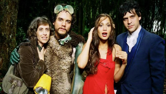 Parte do elenco de "Saneamento Básico, O Filme"