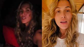 'Nascemos de novo', diz Lívia Andrade dentro de avião que fez pouso forçado em Jundia