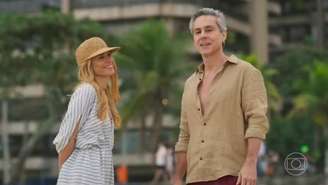 Leila e Marco Aurélio (Reprodução/Globo)