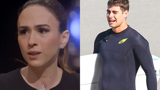 Tatá Werneck comenta volume na roupa de Rafa Vitti