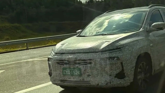 Novo Chevrolet Tracker 2026 flagrado em testes