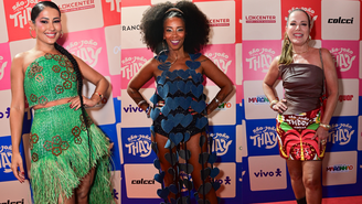 Famosos na segunda noite de São João da Thay