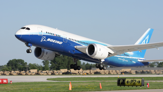 A aeronave 787 Dreamliner da Boeing foi lançada em 2011