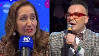 Sonia Abrão e Felipeh Campos