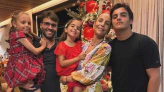 Ivete é mãe de Marcelo, de 15 anos, e das gêmeas Marina e Helena, de 7 anos