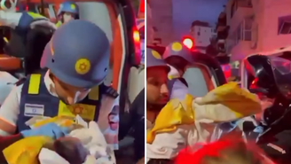 Bebê de apenas 6 dias é resgatado de escombros em Israel após bombardeios