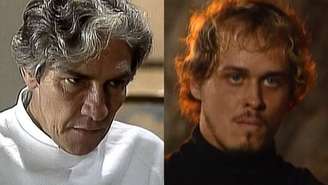 Alberto (Cláudio Cavalcanti) e Alexandre (Guilherme Fontes) em 'A Viagem'