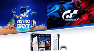Novo bundle do PS5 com Astro Bot e Gran Turismo 7 chega ao Brasil