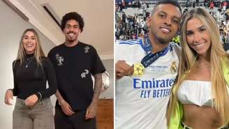 Ex-namorada de Rodrygo Goes levanta suspeitas de romance com Ruan Santos