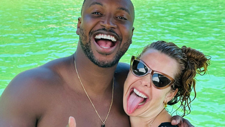 Thiaguinho celebra o aniversário de Fernanda Souza