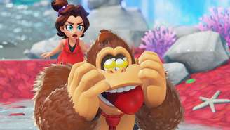 Donkey Kong Bananza ganha mais detalhes da jogabilidade e terá a personagem Pauline