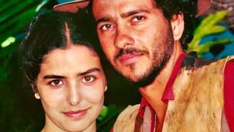 Leticia Sabatella e Marcos Palmeira para a novela Irmãos Coragem