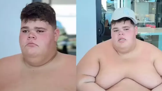 Gordão da XJ emagrece 75kg e revela desejo inusitado