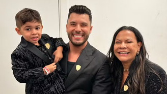 Murilo Huff e Dona Ruth dividem a guarda de Léo atualmente