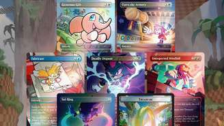 Magic: The Gathering Secret Lair terá colaboração com Sonic the Hedgehog
