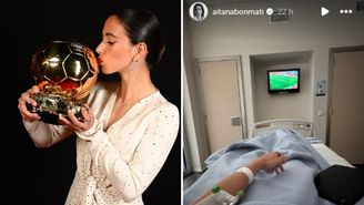 A jogadora de futebol espanhola Aitana Bonmatí, de 27 anos, foi internada com um quadro de meningite viral