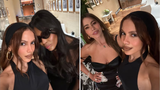 Anitta surge em novo post ao lado de Naomi Campbell e Sofía Vergara