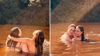 Após perda de bebês, Tati Machado e Lexa viajam juntas para o Amazonas