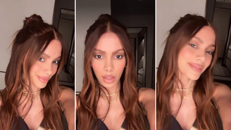 Anitta voltou a aparecer nas redes sociais na noite de sábado, 28, após um tempo afastada devido a uma infecção bacteriana