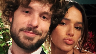 Bruna Marquezine se encontra com ex-crush Caíque Nogueira
