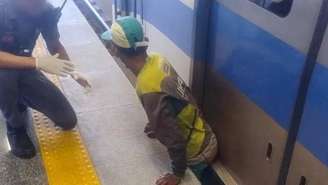 O funcionamento da Linha 1 chegou a ser interrompido durante o socorro