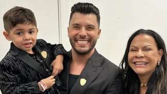 Léo, Murilo Huff, Dona Ruth (Reprodução/Divulgação)