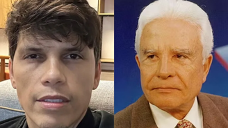 Filho de Cid Moreira descobre tumor no cérebro e teme perder a visão: 'Sobrevivendo'