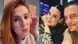 Dani Calabresa falou sobre a separação entre Katy Perry e Orlando Bloom