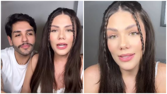 Guilherme, da dupla com Hugo, e esposa contam que perderam um dos gêmeos