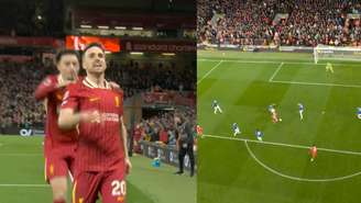 Último gol marcado por Diego Jota pelo Liverpool