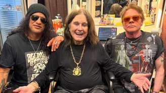 Slash, Ozzy Osbourne e Axl Rose