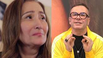 Sonia Abrão e Felipeh Campos