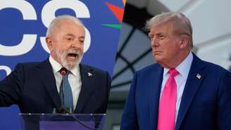 Antes do anúncio da tarifa de 50% sobre a importação de produtos brasileiros para os EUA, Lula e Trump tinham trocado farpas durante a cúpula do Brics, ocorrida no fim de semana, no Rio de Janeiro.
