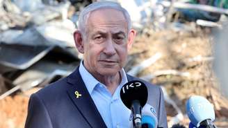 O premiê israelense Benjamin Netanyahu já afirmou que, com esta guerra, busca libertar os reféns cativos em Gaza, mas também destruir as capacidades militares e governamentais do Hamas e expulsar o movimento islamista palestino de Gaza (Foto de arquivo 20/06/2025)