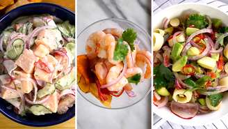 3 tipos de ceviche 
