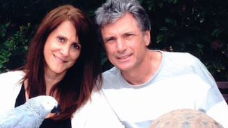  Robin Kaye, executiva do American Idol, e o marido, Thomas Deluca