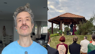 Filho de Marilia Gabriela desabafa após ex-namorado se casar com outro