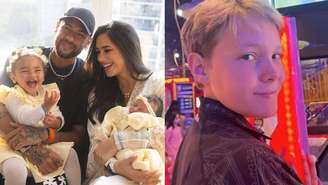 Bruna Biancardi, Neymar, Mel, Mavie e Davi Lucca