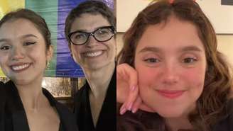 Sandra Annenberg e a filha, Elisa Annenberg-Paglia