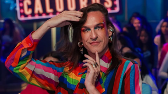 Dudu Bertholini em participação do 'Programa Silvio Santos'