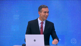 Cesar Tralli no Jornal Hoje