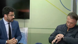 Jair Bolsonaro em entrevista à Band
